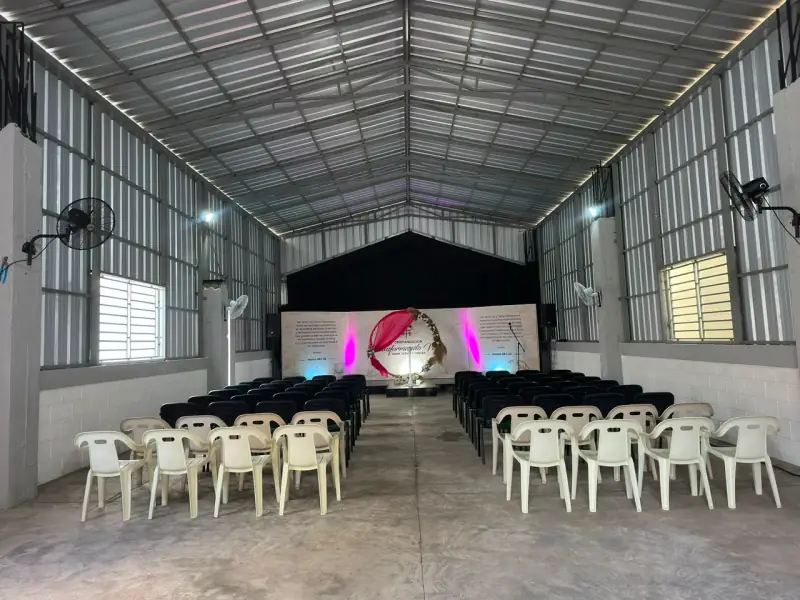 Construcción del templo